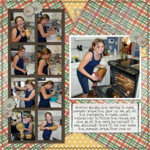 pumpkin bread