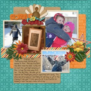 Thanksgiving Snow
