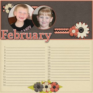 Birthday Calendar