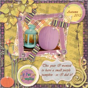 Purple Pumpkin Love