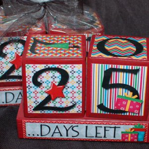 christmas countdown blocks