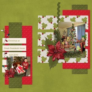 Christmas at Great Grandma's House