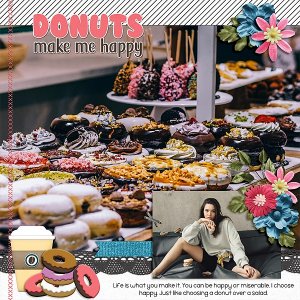 Donuts Makes Me Happy