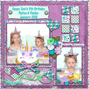 Paityn & Paisley 2nd and 5th Birthdays.