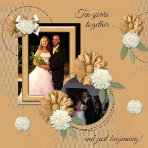 Ten years together ... and just beginning