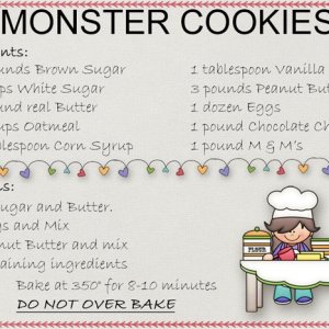Monster Cookies