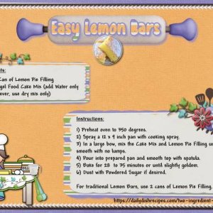 Easy Lemon Bars
