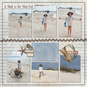 A Walk to the West End; Dauphin Island, AL 3-12-25