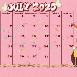 202507 Calendar