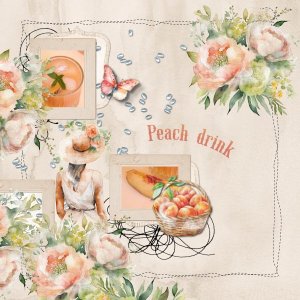 Peach drink