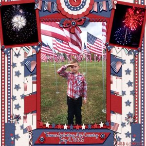 My Patriotic Grandson, Tanner 2022