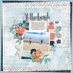 At the beach