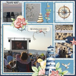 cinema at the beach