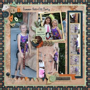 Rock Climbing at the Summer Kick-off Party