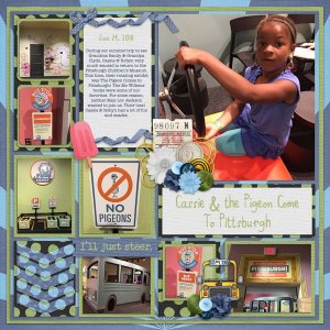 Cassie & The Pigeon Come to Pittsburgh