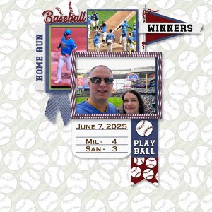 Fave Sport Baseball Crisp Set