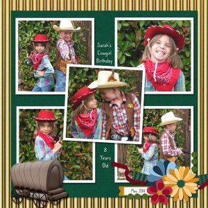 Cowgirl Birthday