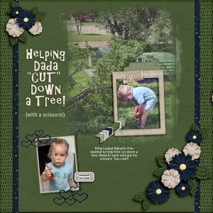 Malachi Tree Cutting!