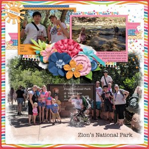 Zion Swim Time