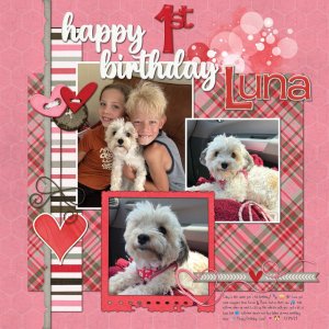 Happy 1st Birthday Luna 7-24-25