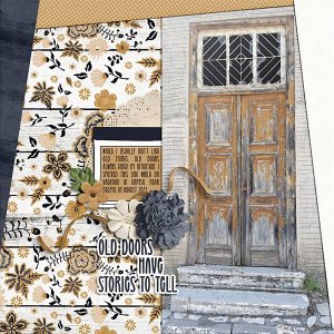 Old doors have stories to tell