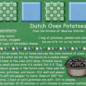 Dutch Oven Potatoes