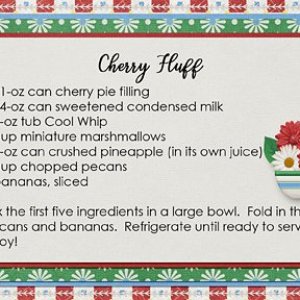 Recipe - Cherry Fluff