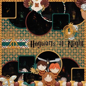 Hogwarts at Night