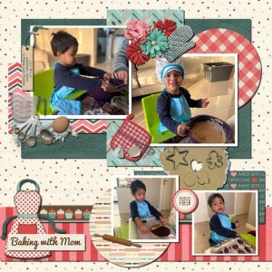Baking with Mom