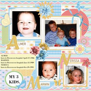 16e-August 2025 Template Challenge #2 -My 3 kids.jpg