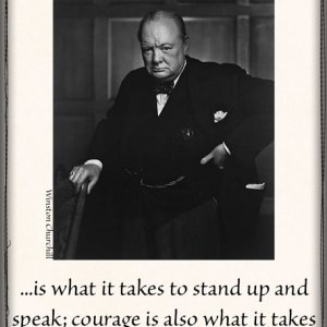 Courage...