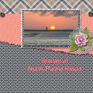Sunset at North Padre Island
