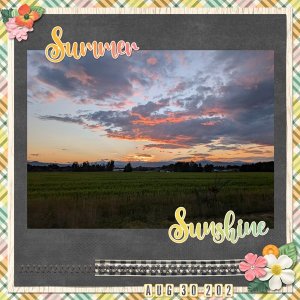 Sunset over the Rockies 2025-08-30