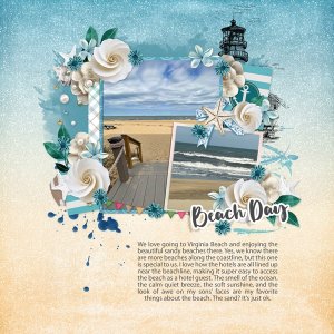Beach Day Memory