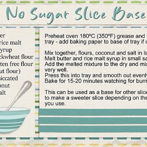 No Sugar Slice Base
