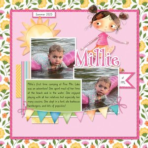 Millie at the Lake