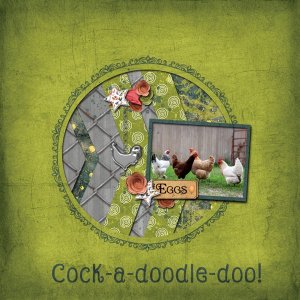 Cock-a-doodle-doo!
