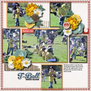 T-Ball Rookie Season