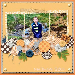 My sweet Matthew