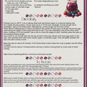 Cherry Hand Pies