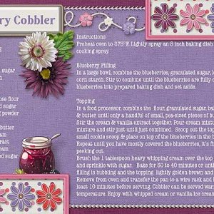 Blueberry Cobbler