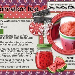 RECIPE Watermelon Ice