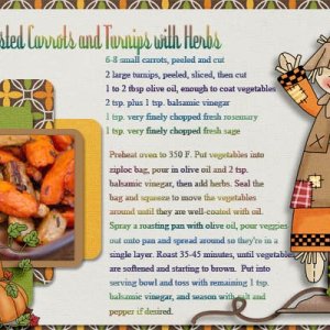Roasted Carrots & Turnips with Herbs