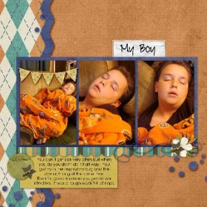 Sick boy