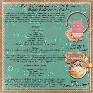 Frechn Toast Cupcakes