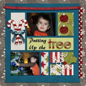 Putting Up The Christmas Tree - 2012