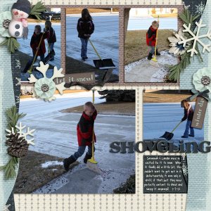 Shoveling