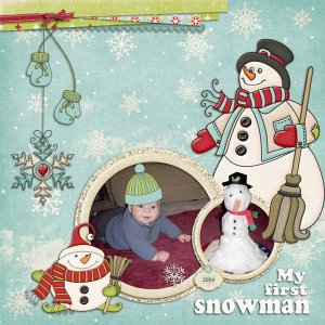Ben's first Snowman