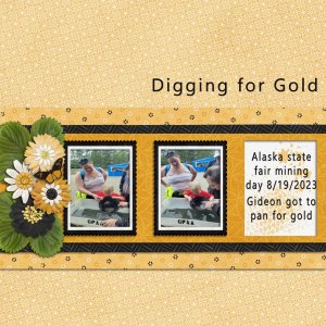 digging for gold