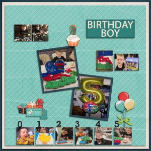 Gideons 5th birthday